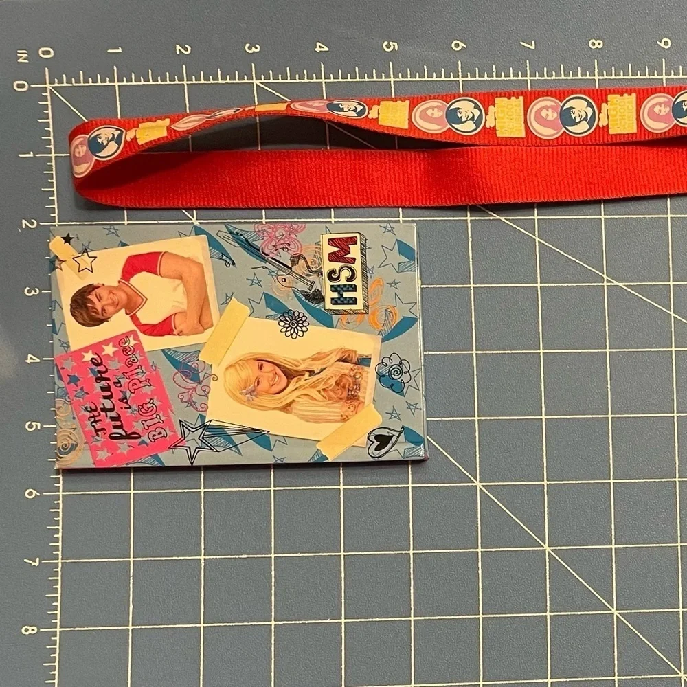 Disney High School Musical Efron Hudgens Address Book & Lanyard Set Vintage